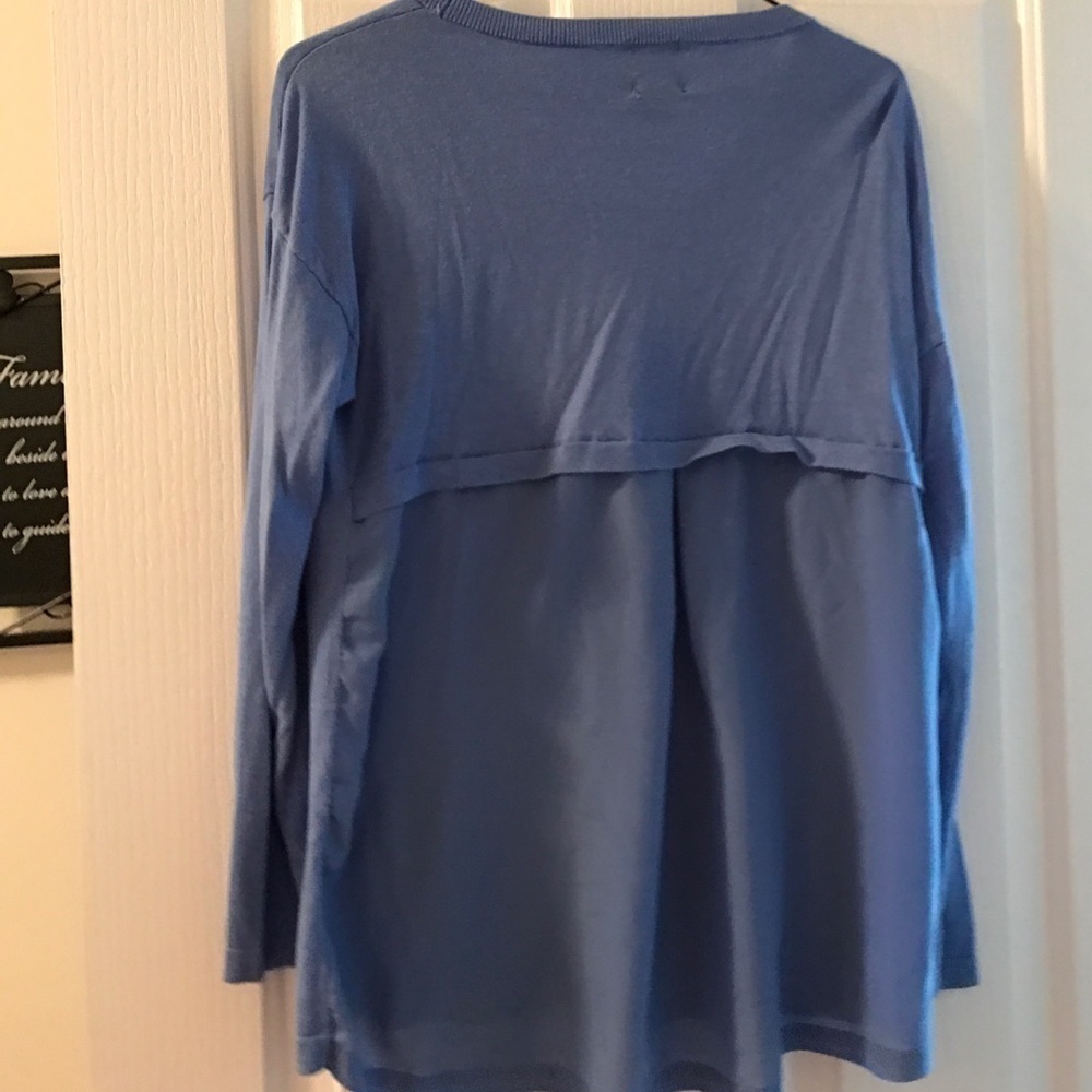 August Moon Light Blue Light Sweater - Picture 7 of 7